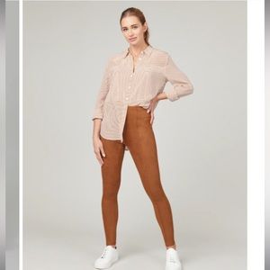 Spanx Faux Suede Leggings